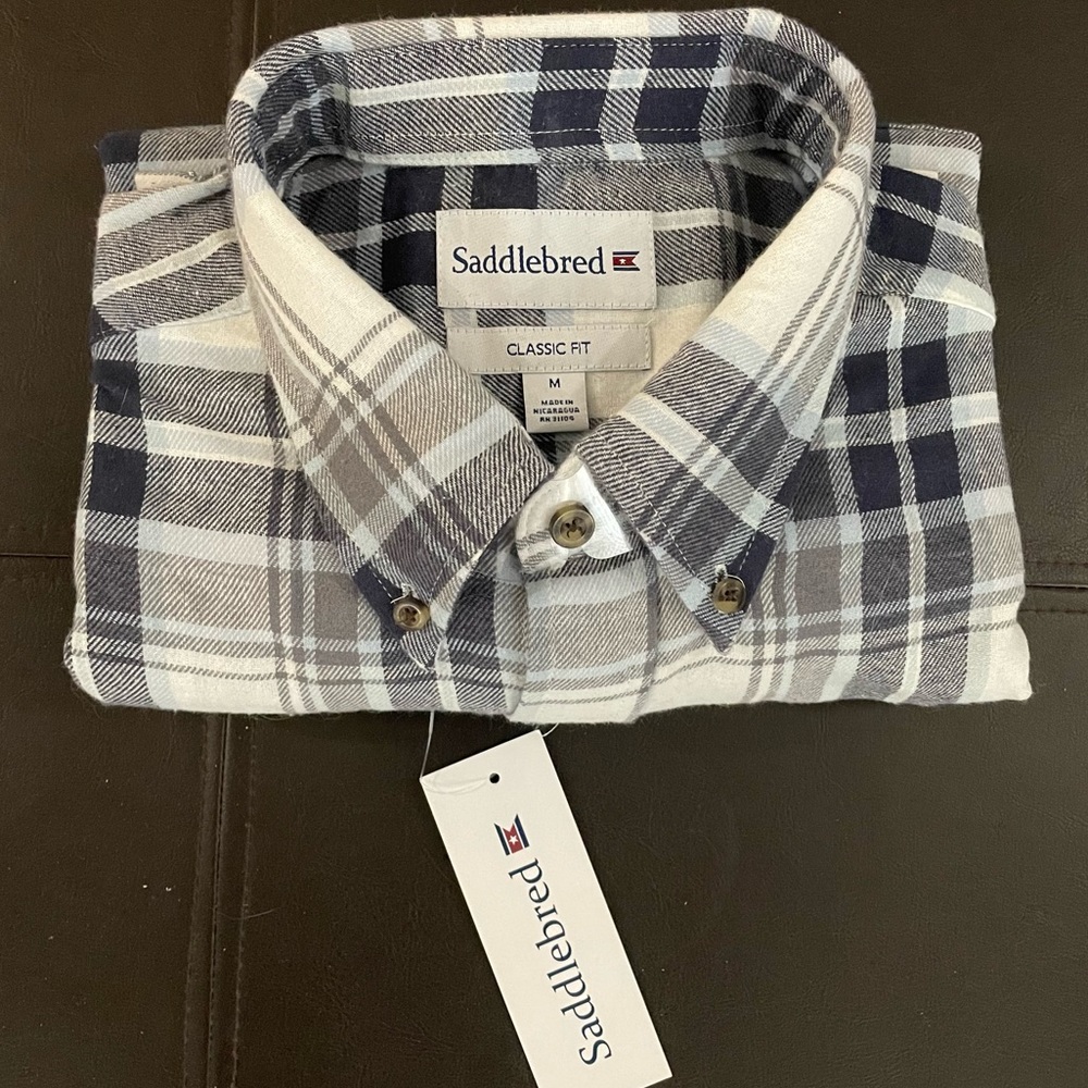 Saddlebred Long Sleeve ‘Hudson Ivy’ Flannel